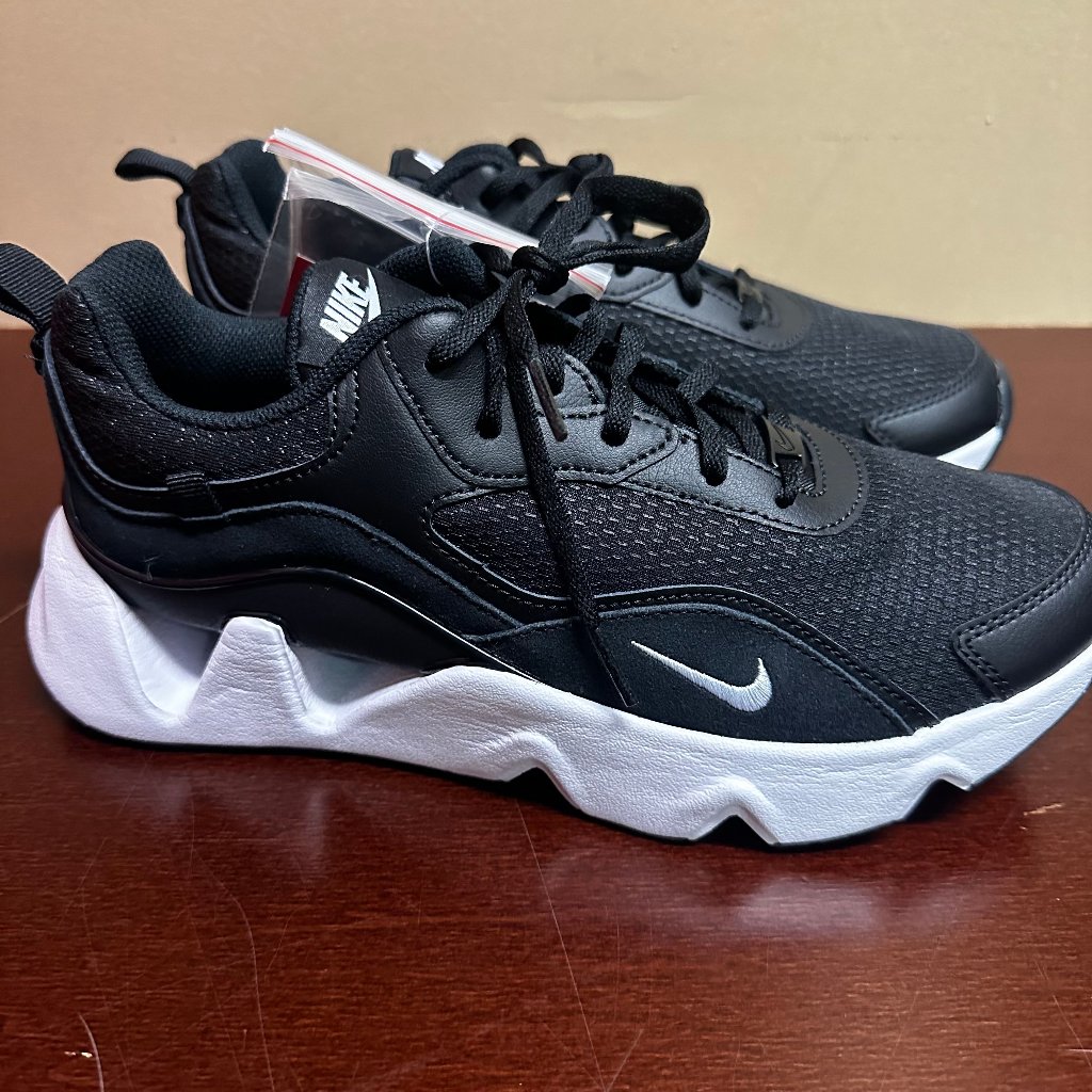 Nike Womens Black White Ryz 365 2 Cu4874-001 Lightweight Sneakers Shoes Size 9.5